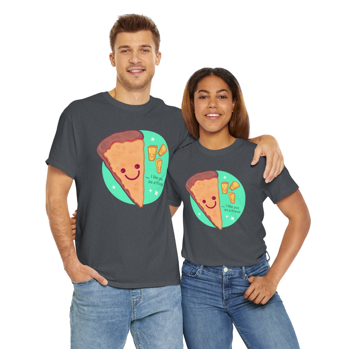 Just Friends Unisex Heavy Cotton Tee
