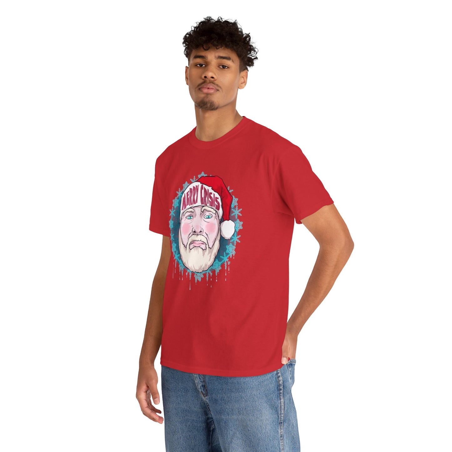 Merry Crisis Unisex Heavy Cotton Tee
