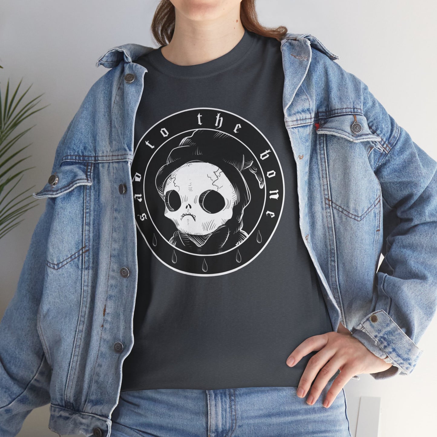Sad To The Bone Unisex Heavy Cotton Tee