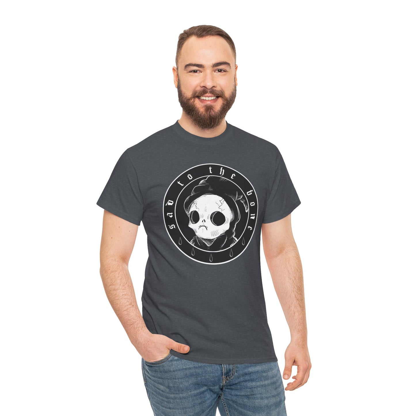 Sad To The Bone Unisex Heavy Cotton Tee