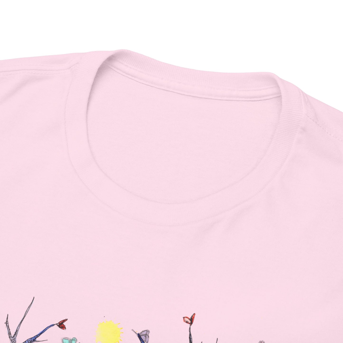 Tree Deer Unisex Heavy Cotton Tee