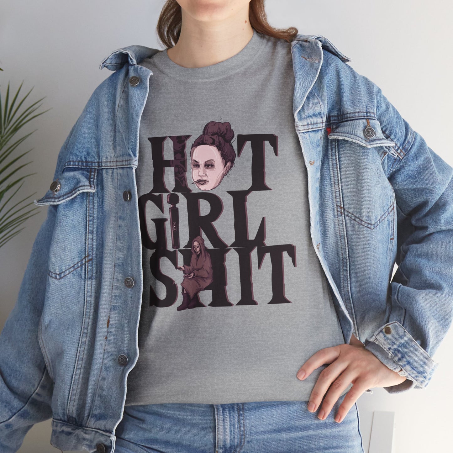 Hot Girl Shit Unisex Heavy Cotton Tee