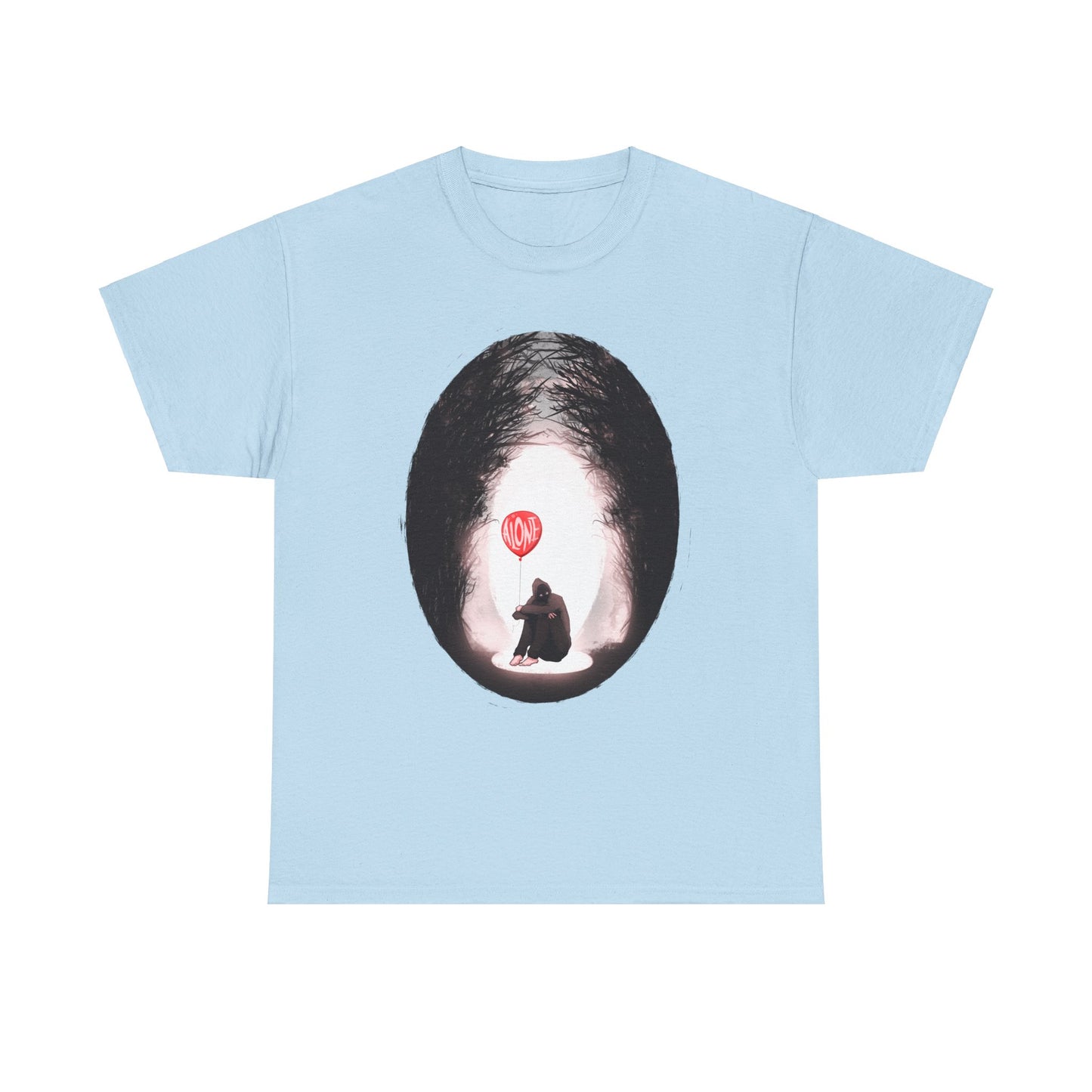Forever Alone Unisex Heavy Cotton Tee
