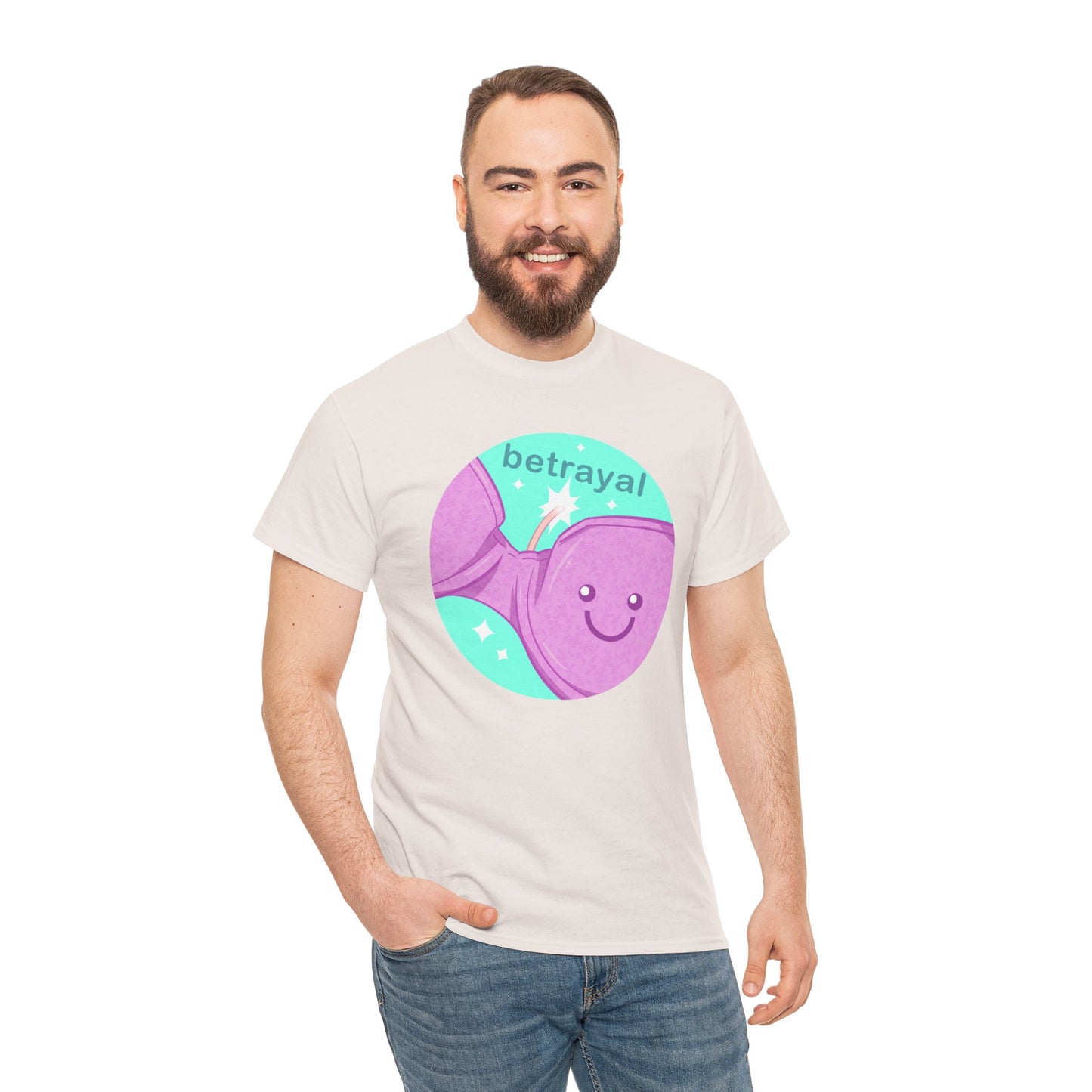 Bra Betrayal Unisex Heavy Cotton Tee