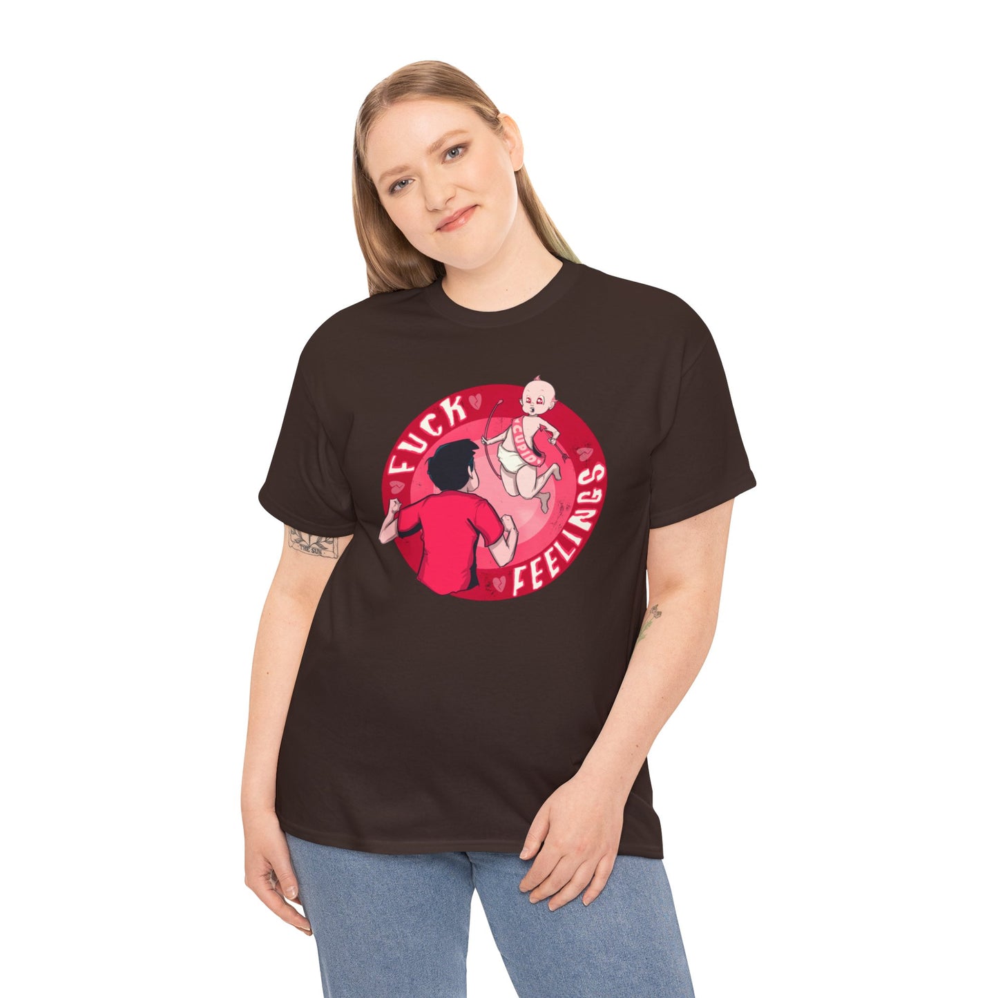 F Feelings Unisex Heavy Cotton Tee