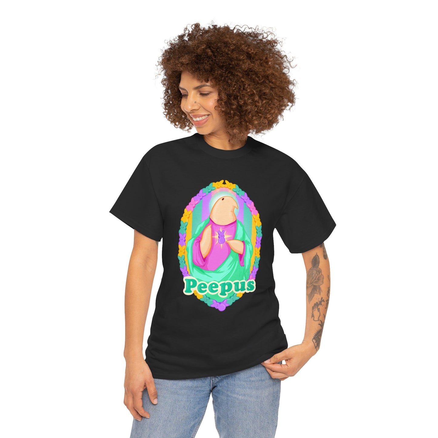 Peepus Unisex Heavy Cotton Tee