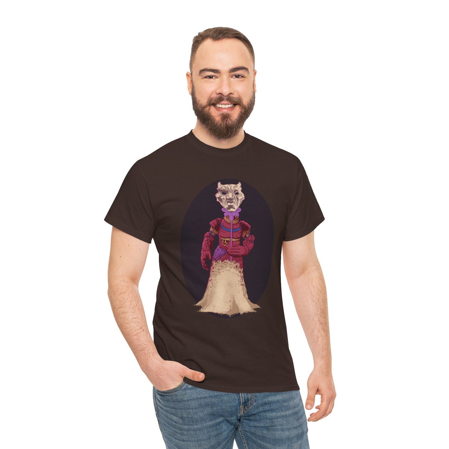 Mysterious Stranger Unisex Heavy Cotton Tee