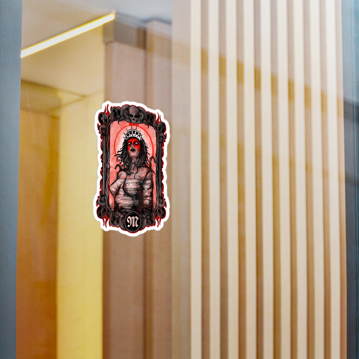 Queen Medusa Kiss-Cut Vinyl Decal