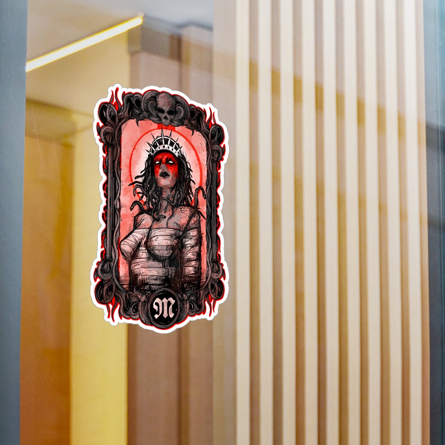 Queen Medusa Kiss-Cut Vinyl Decal