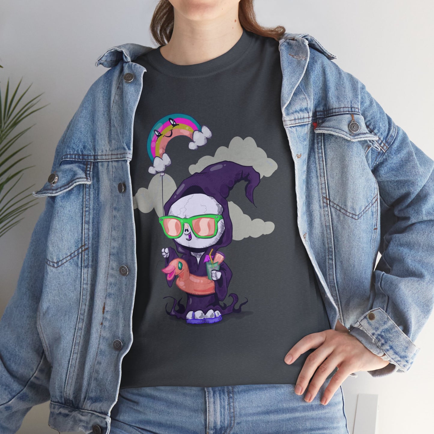Death On Vacation Unisex Heavy Cotton Tee
