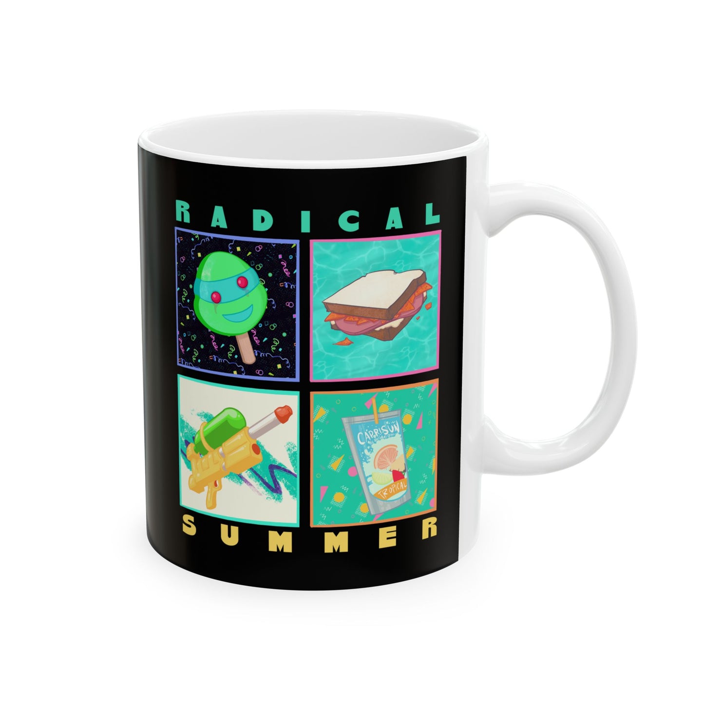 Radical Summer Ceramic Mug 11oz