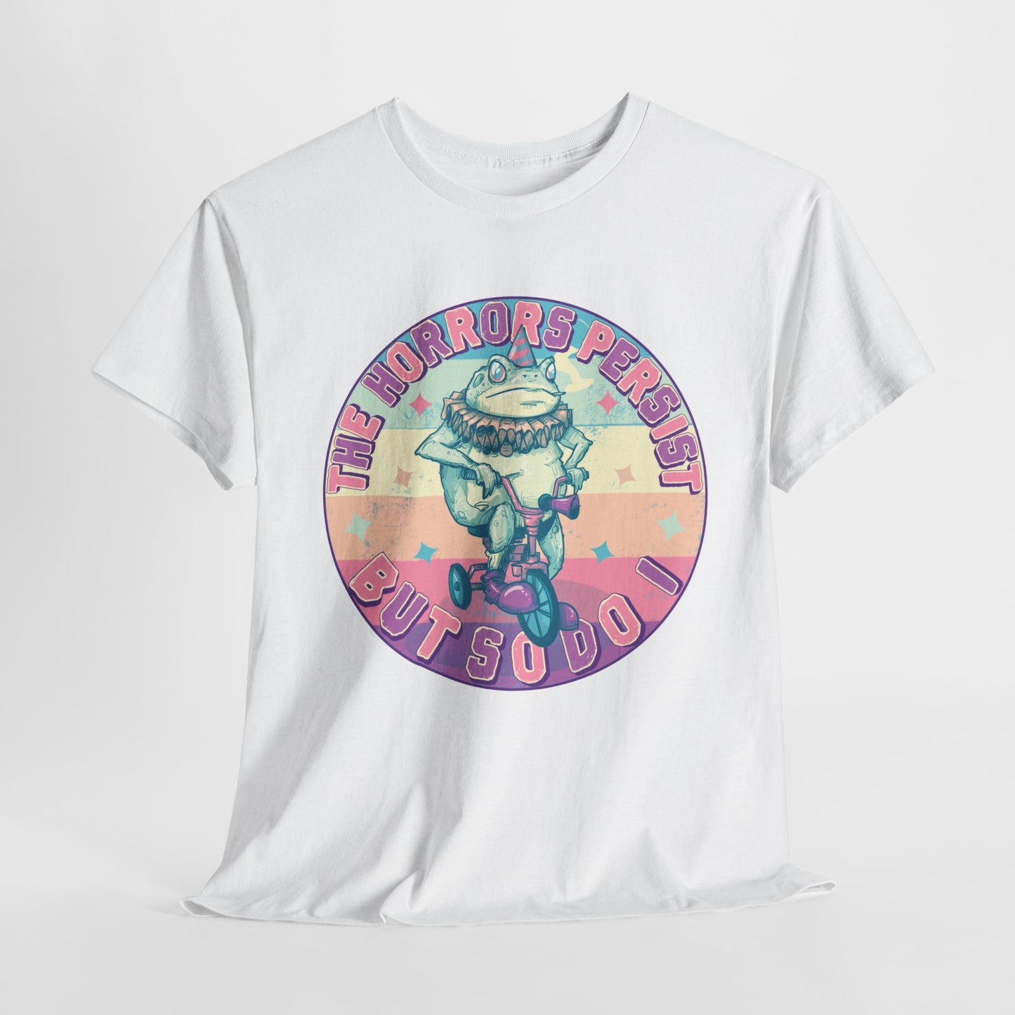 The Great Clown Frog Unisex Heavy Cotton Tee