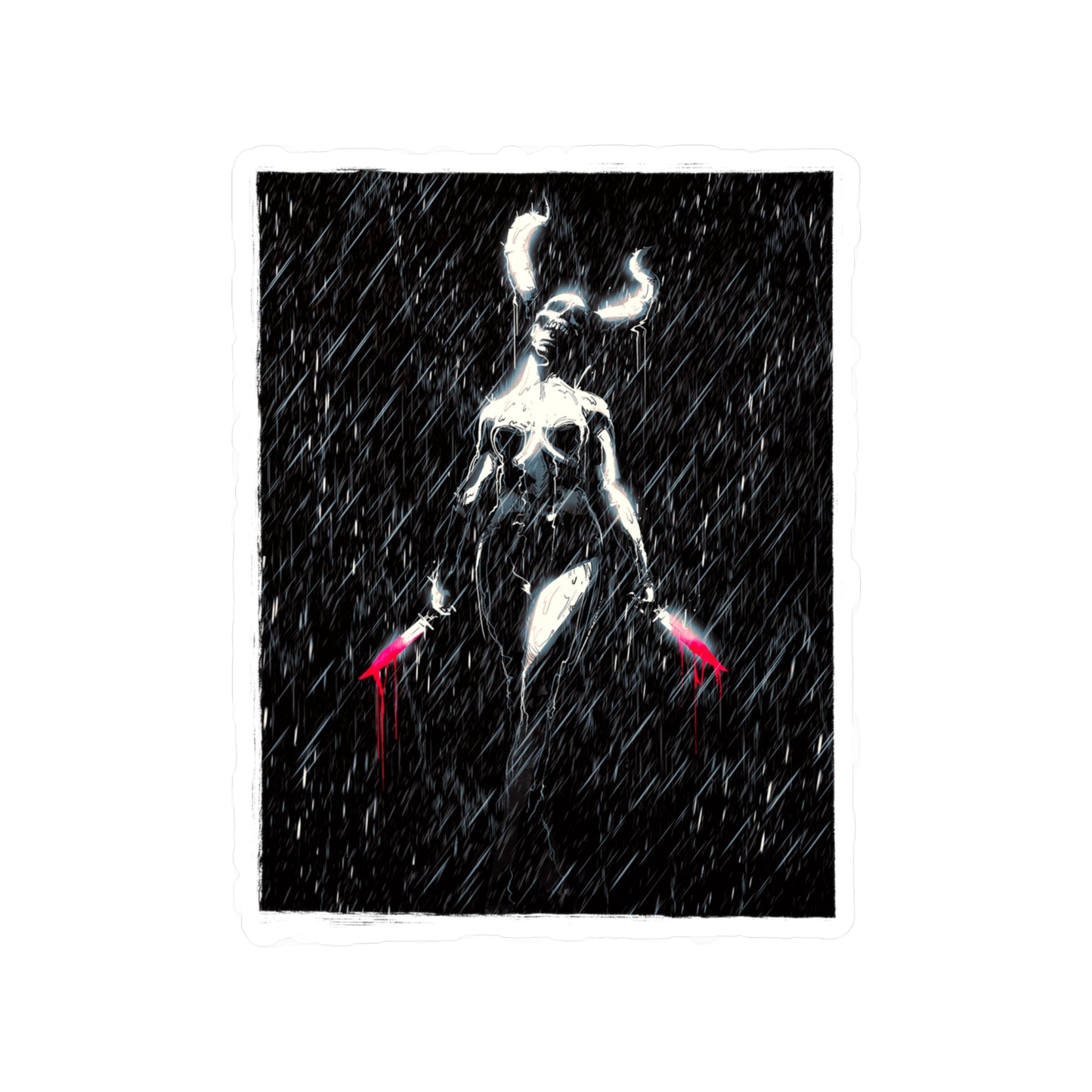 Her Revenge Kiss-Cut Vinyl Decal