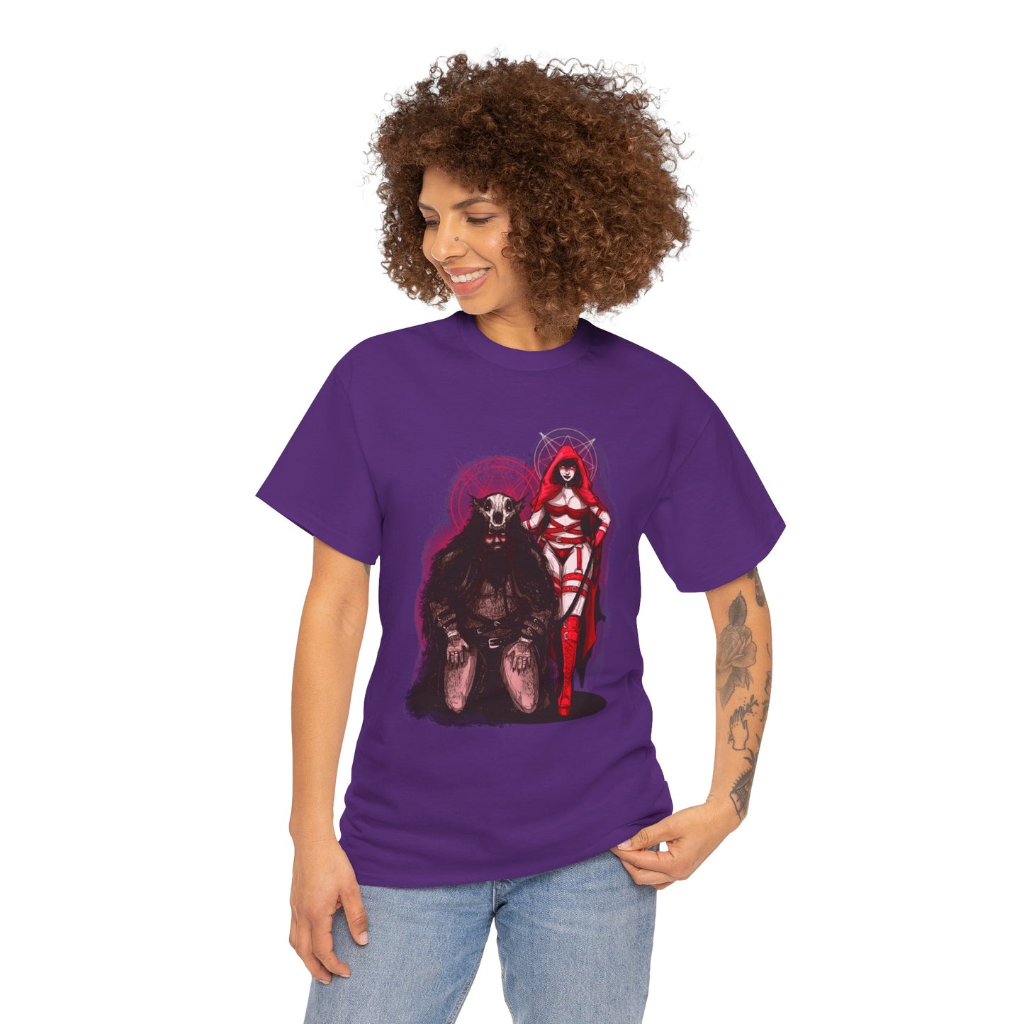 Taming The Wolf Unisex Heavy Cotton Tee