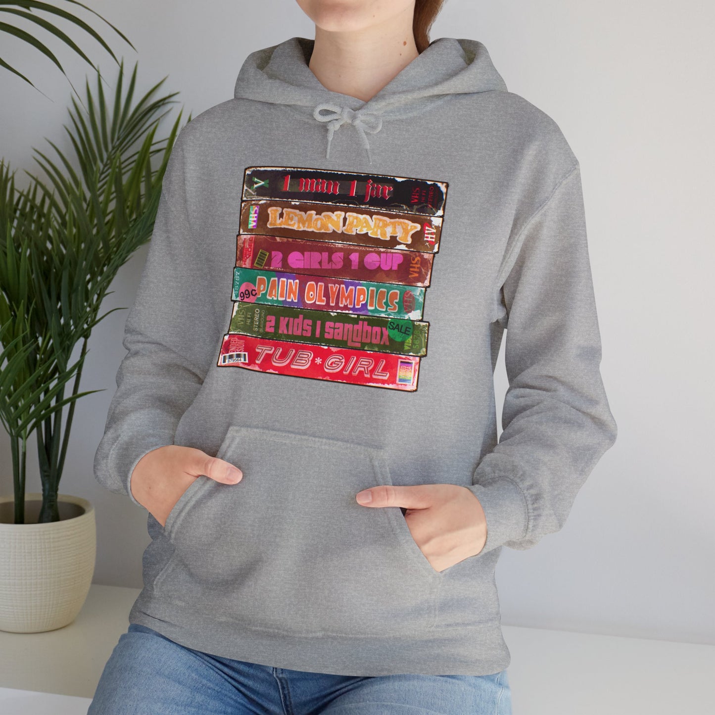 Shock VHS Unisex Heavy Blend Hooded Sweatshirt