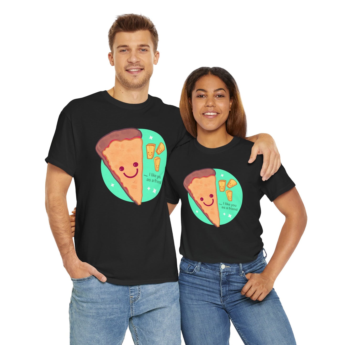 Just Friends Unisex Heavy Cotton Tee