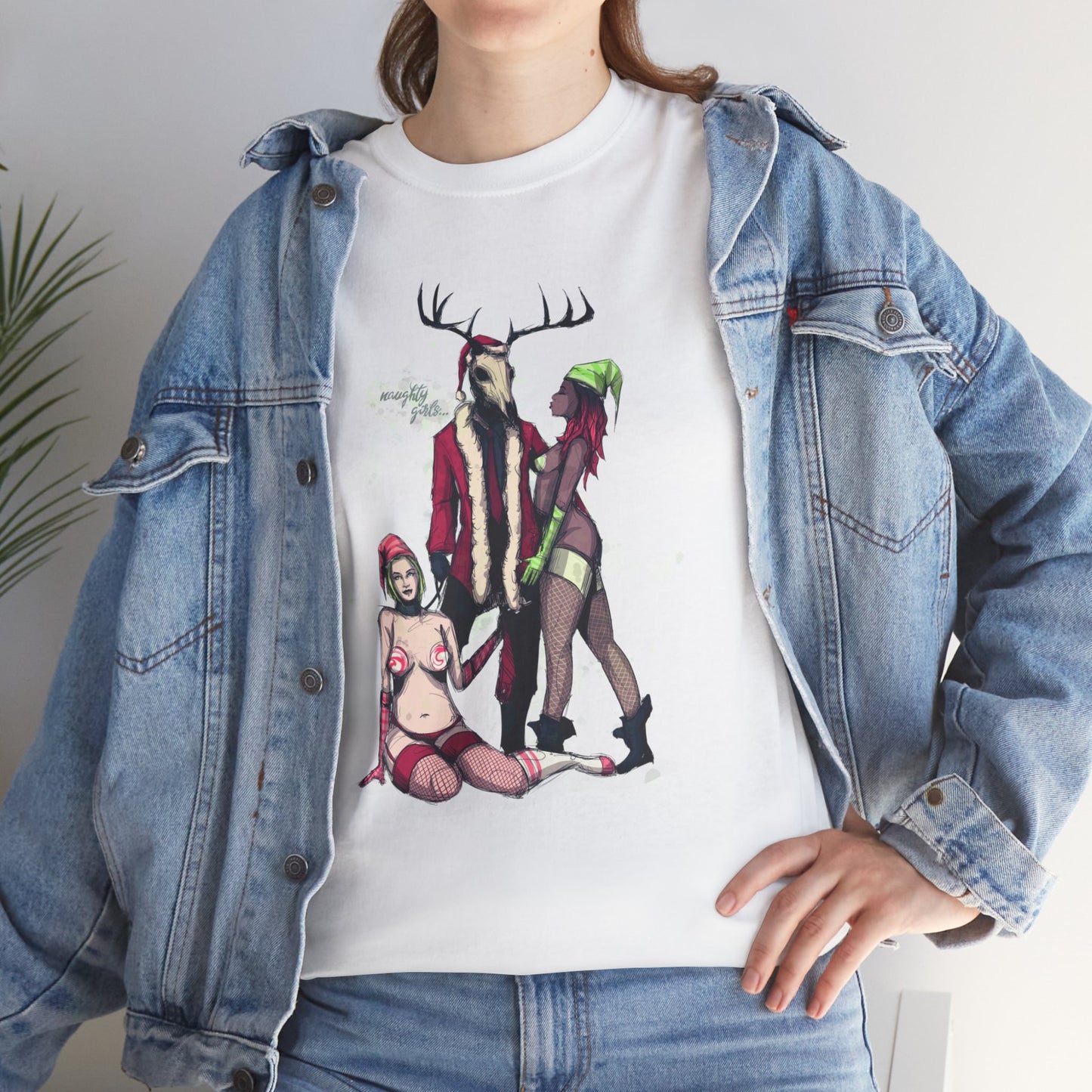 Deer Daddy Series 6: Daddy Claus Unisex Heavy Cotton Tee