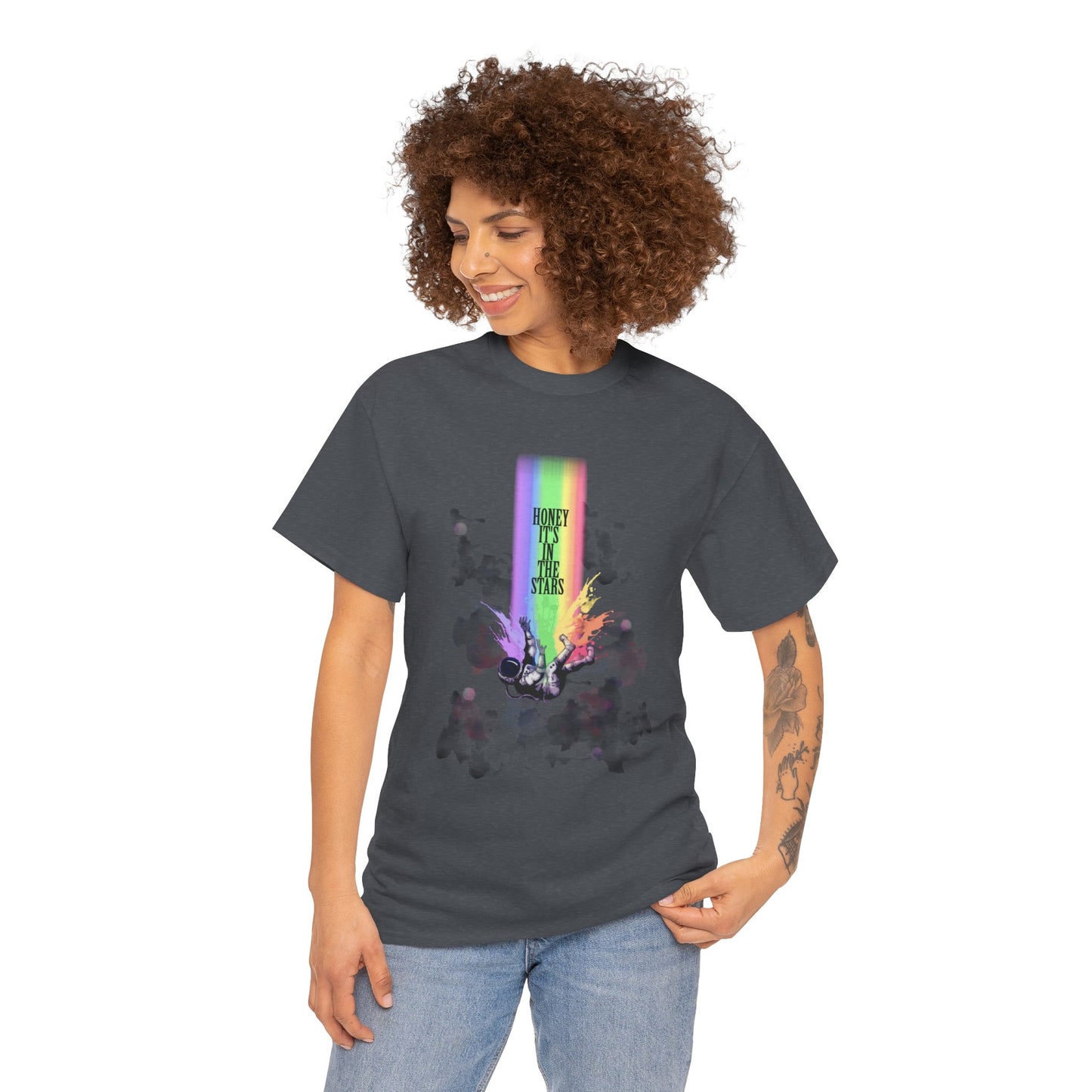 Honey It's In The Stars Unisex Heavy Cotton Tee