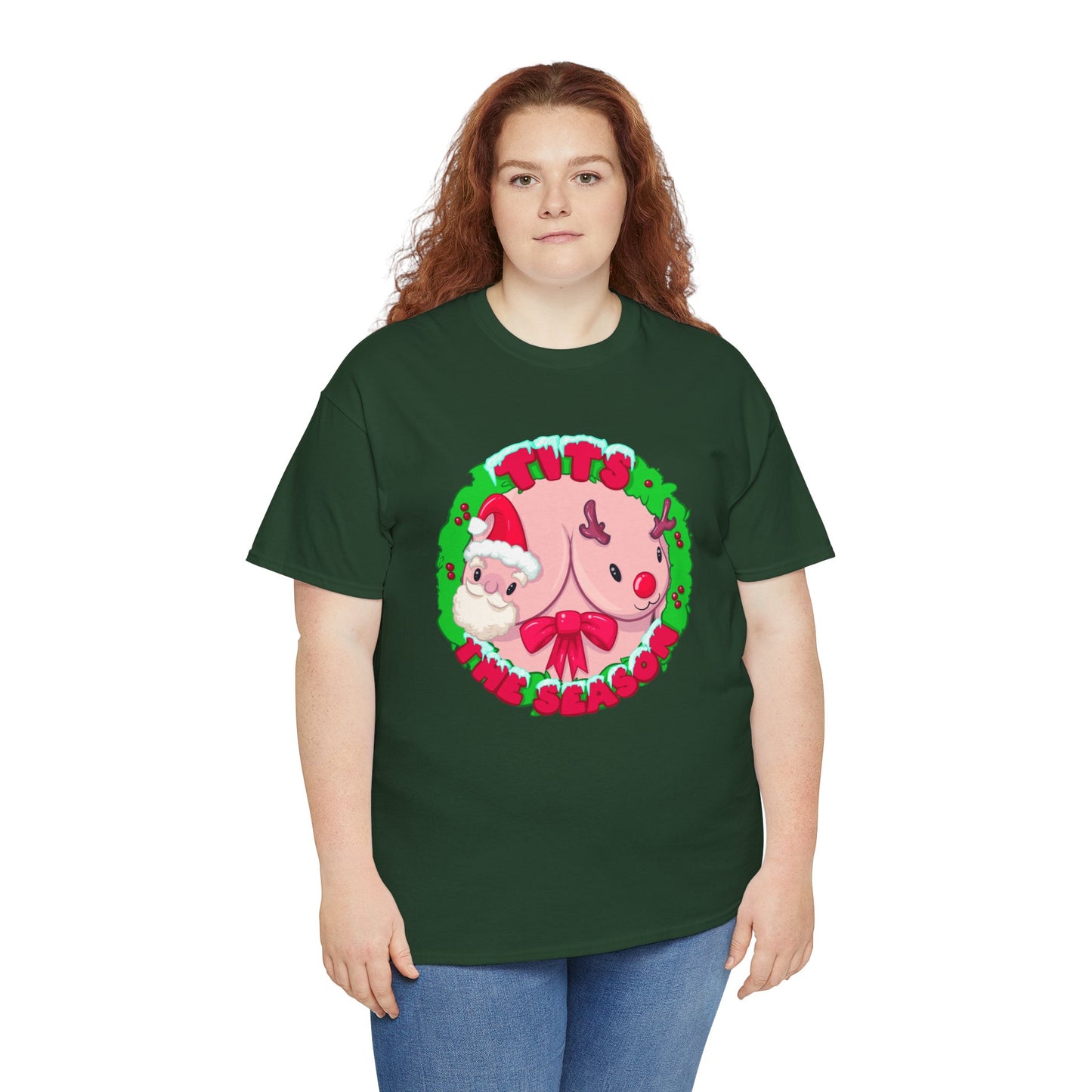 Tits The Season Unisex Heavy Cotton Tee