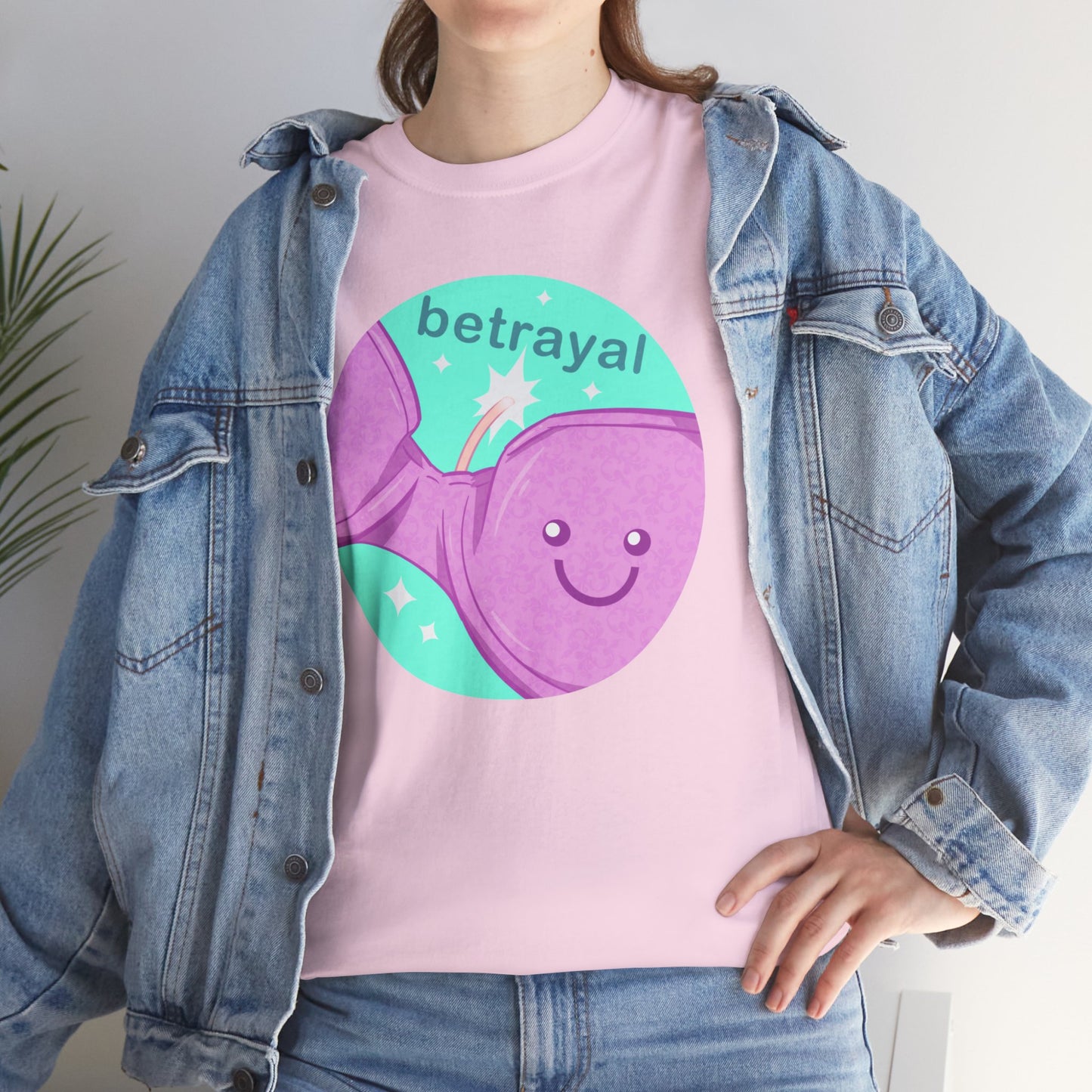 Bra Betrayal Unisex Heavy Cotton Tee
