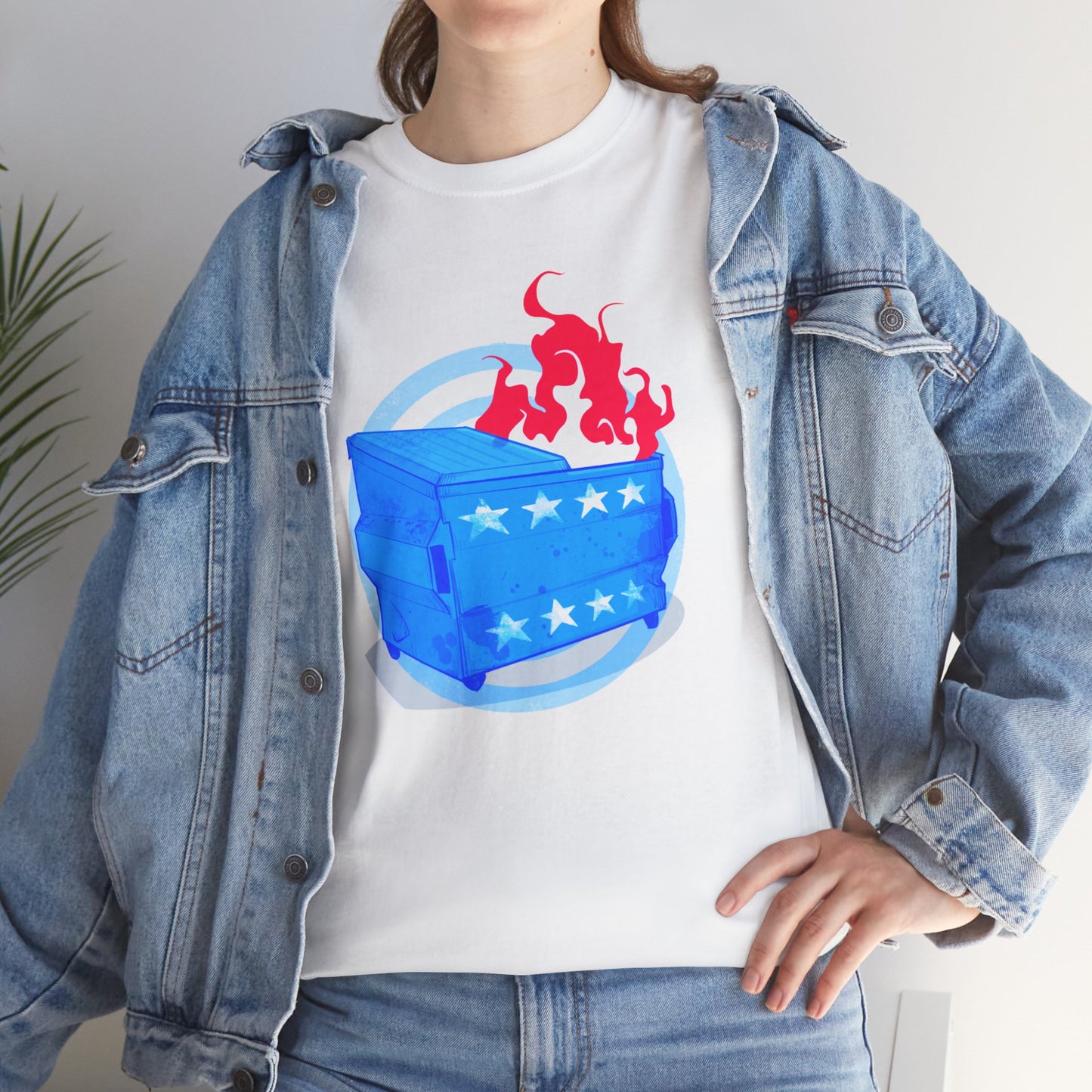 American Dumpster Firre Unisex Heavy Cotton Tee