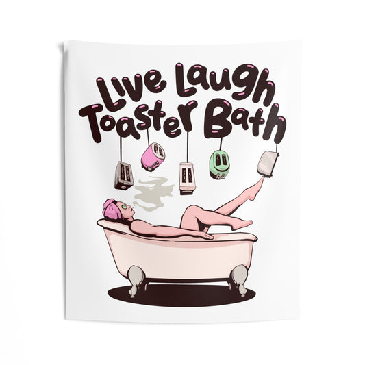 Toaster Bath Indoor Wall Tapestry