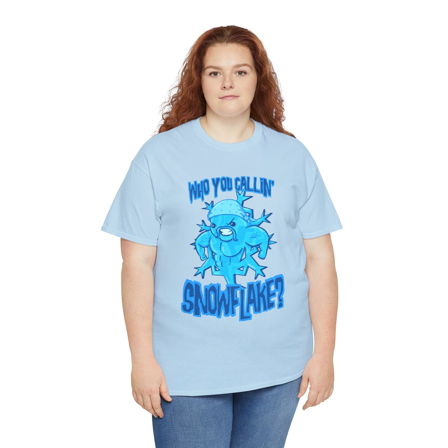 Tough Snowflake Unisex Heavy Cotton Tee