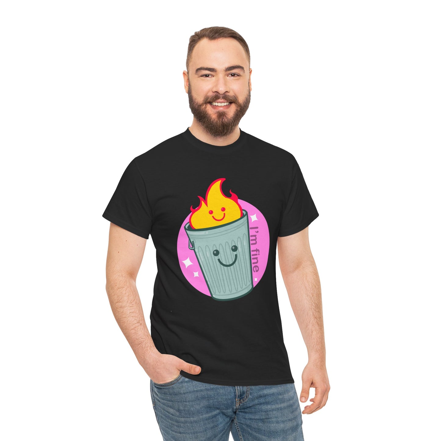 Trash Fire Unisex Heavy Cotton Tee