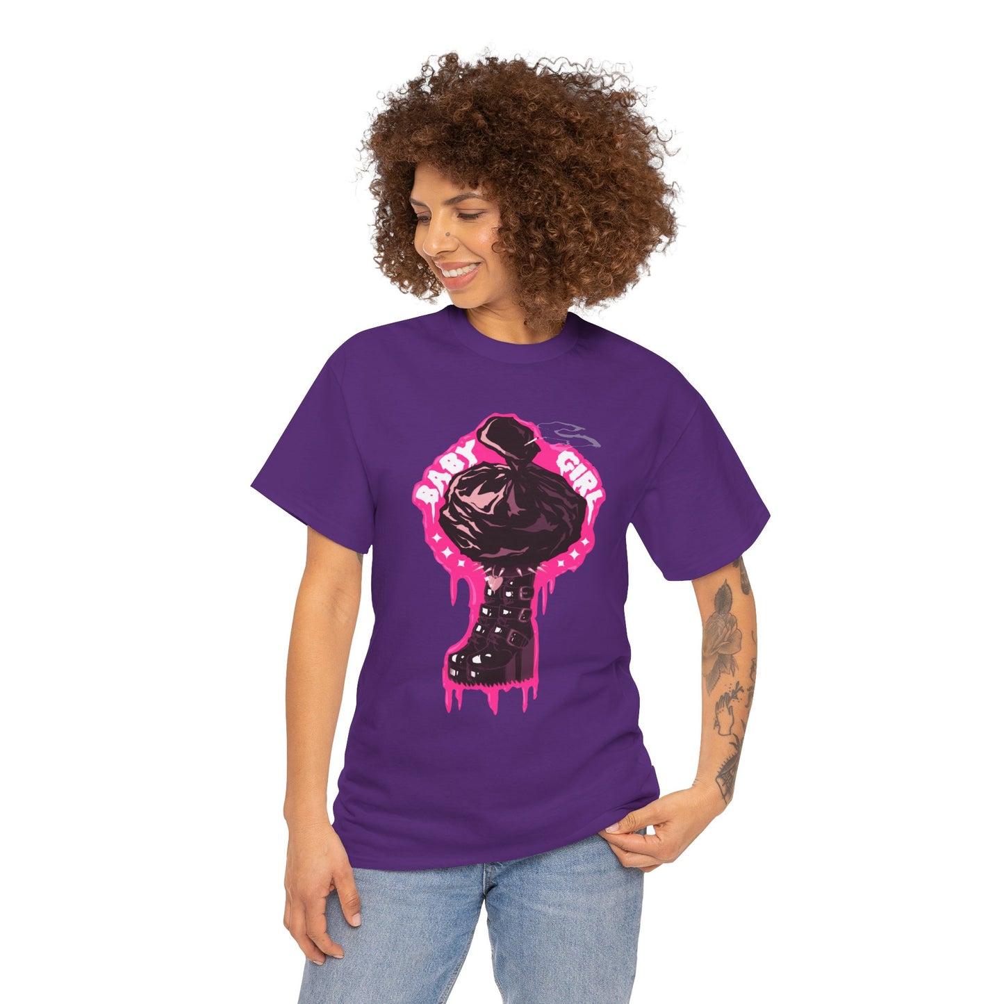 Trash Baby Girl Unisex Heavy Cotton Tee