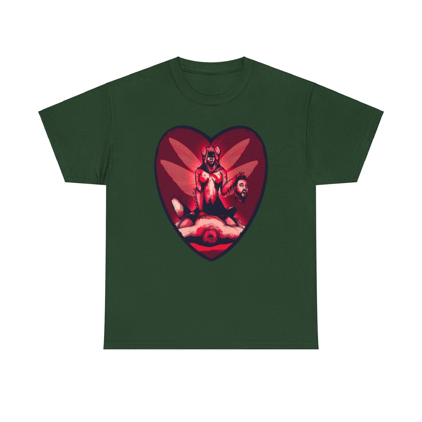 Praying Mantis Unisex Heavy Cotton Tee