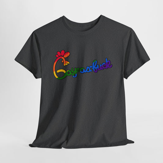 Gay Chicken Unisex Heavy Cotton Patreon Tee