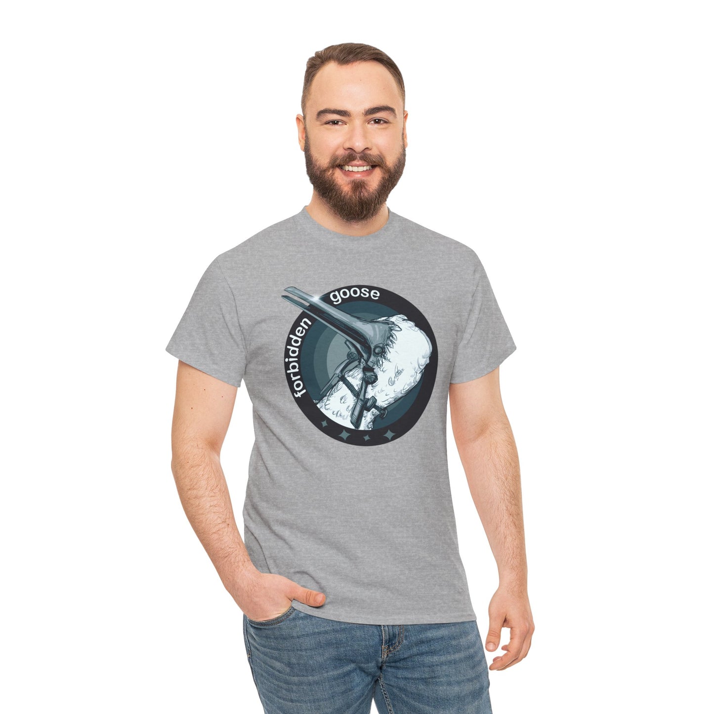 Forbidden Goose Unisex Heavy Cotton Tee