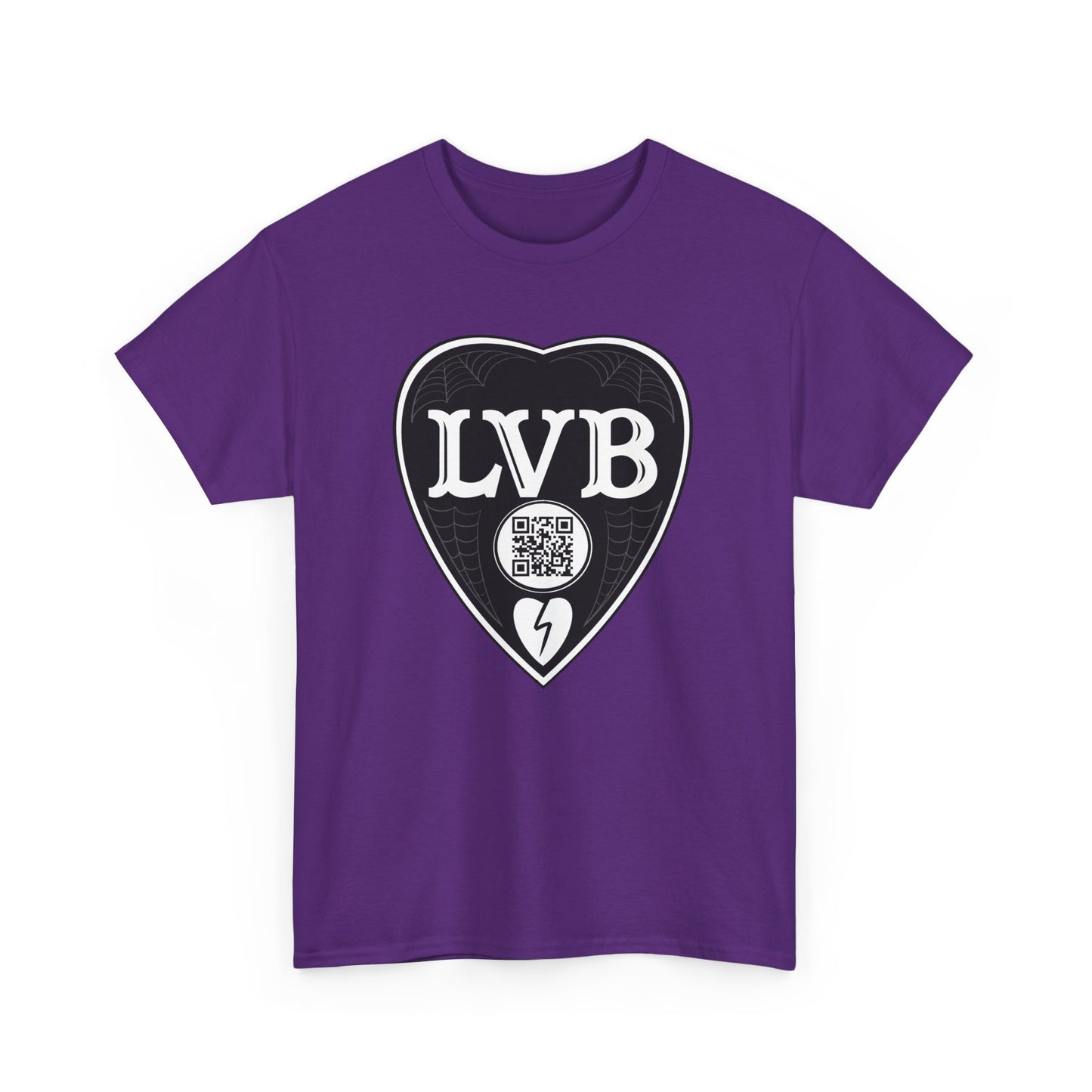 LVB Art Black & White Planchette Unisex Heavy Cotton Tee
