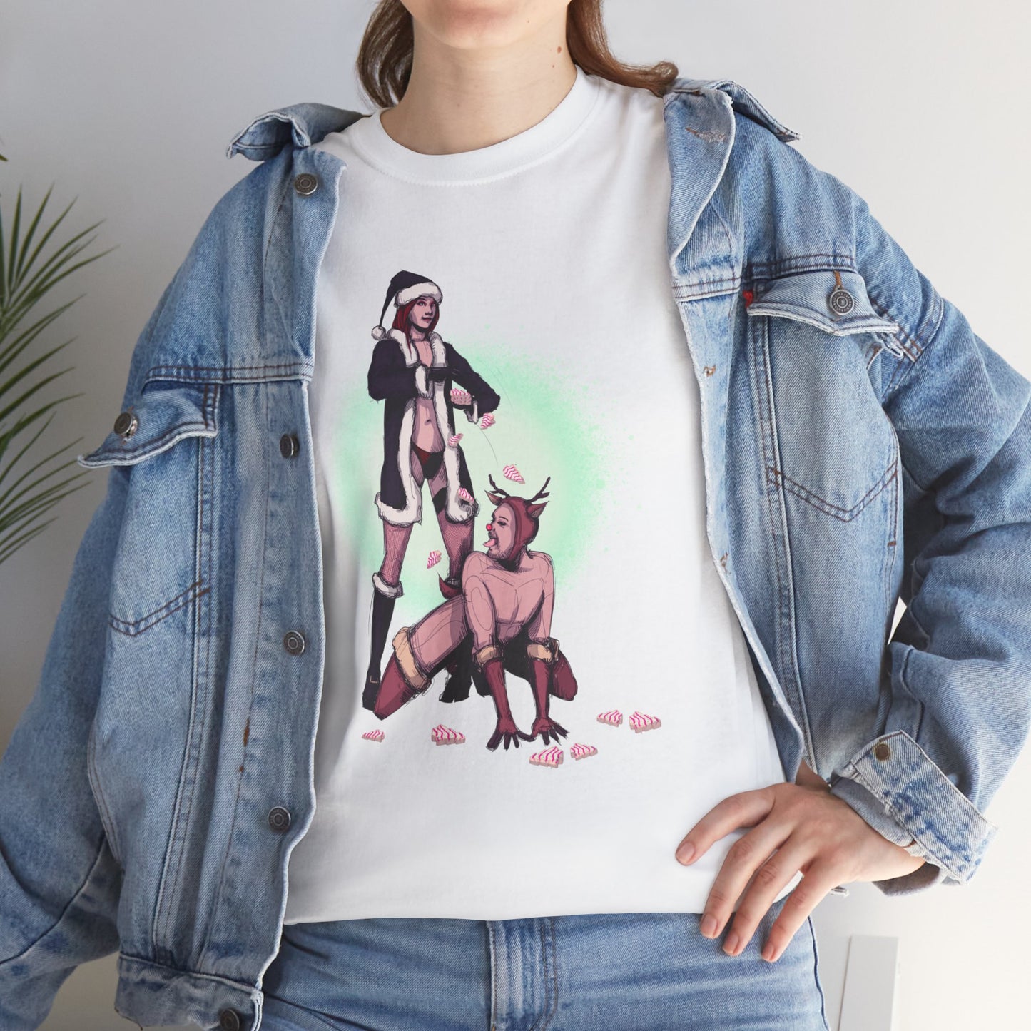 Christmas Rain Unisex Heavy Cotton Tee