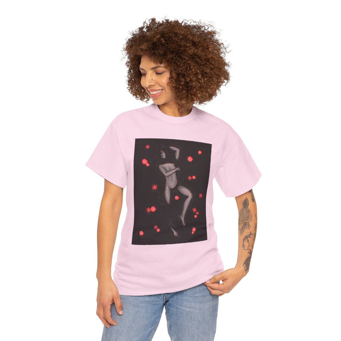 Water Lilies Unisex Heavy Cotton Tee