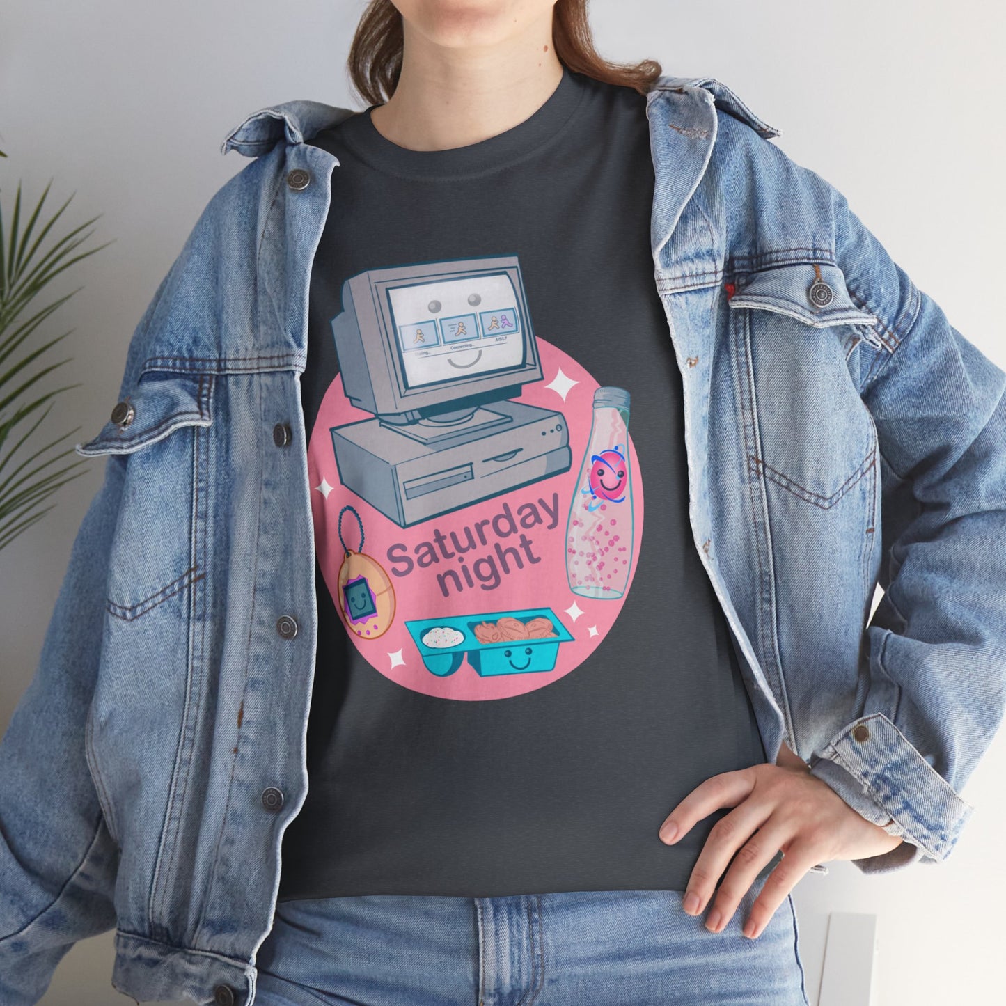 Saturday Night Unisex Heavy Cotton Tee