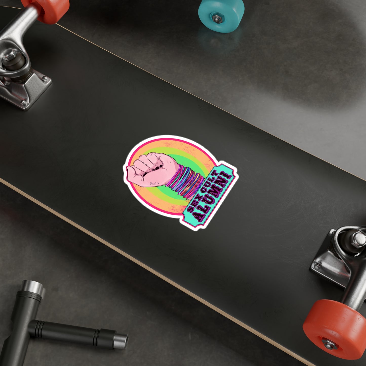 Jelly Bracelets Kiss-Cut Vinyl Decal