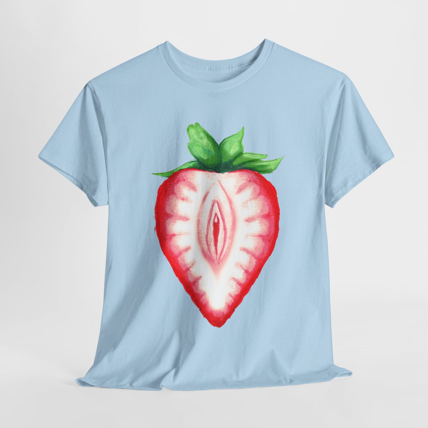 Juicy Strawberry Unisex Heavy Cotton Tee