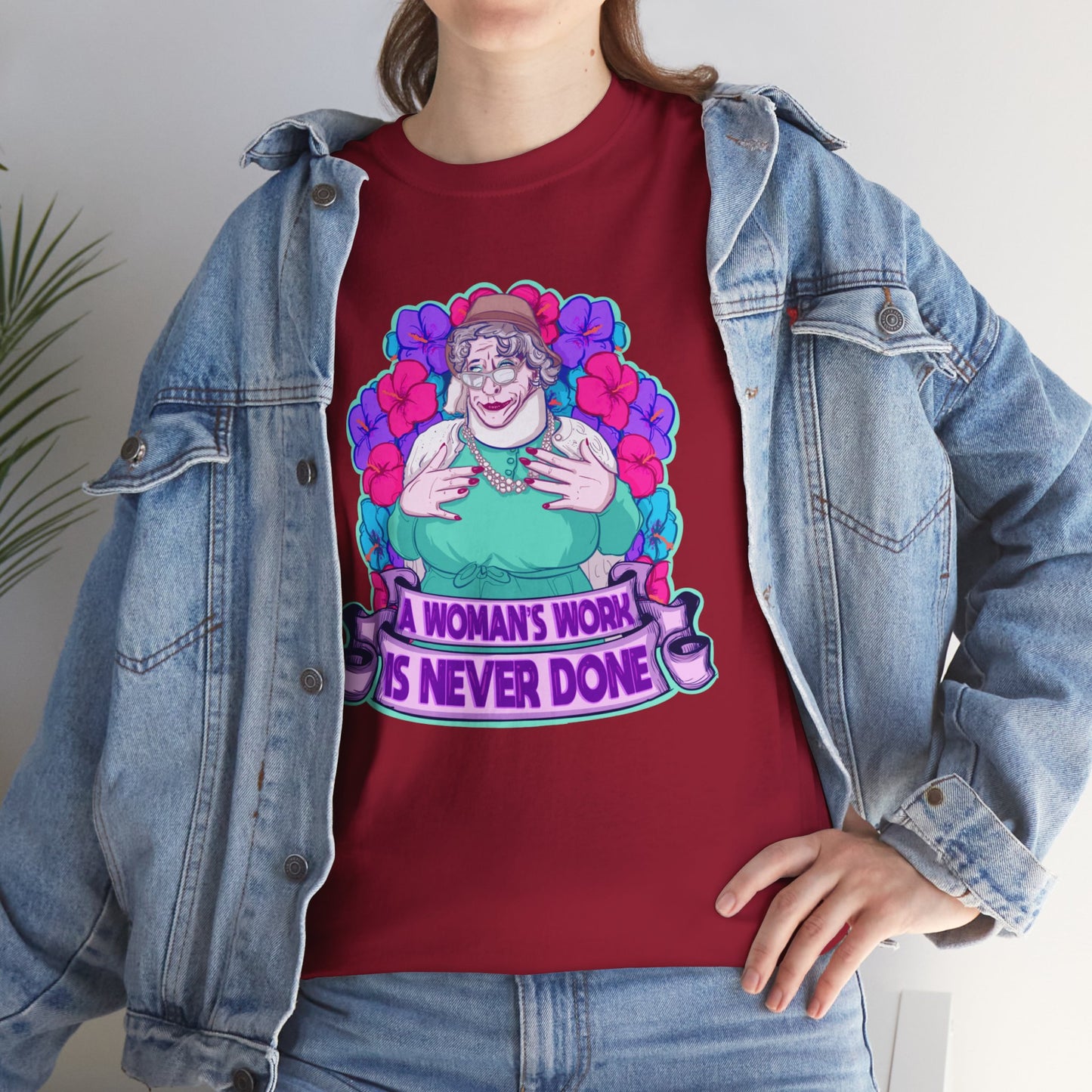 Auntie Nelda Unisex Heavy Cotton Tee