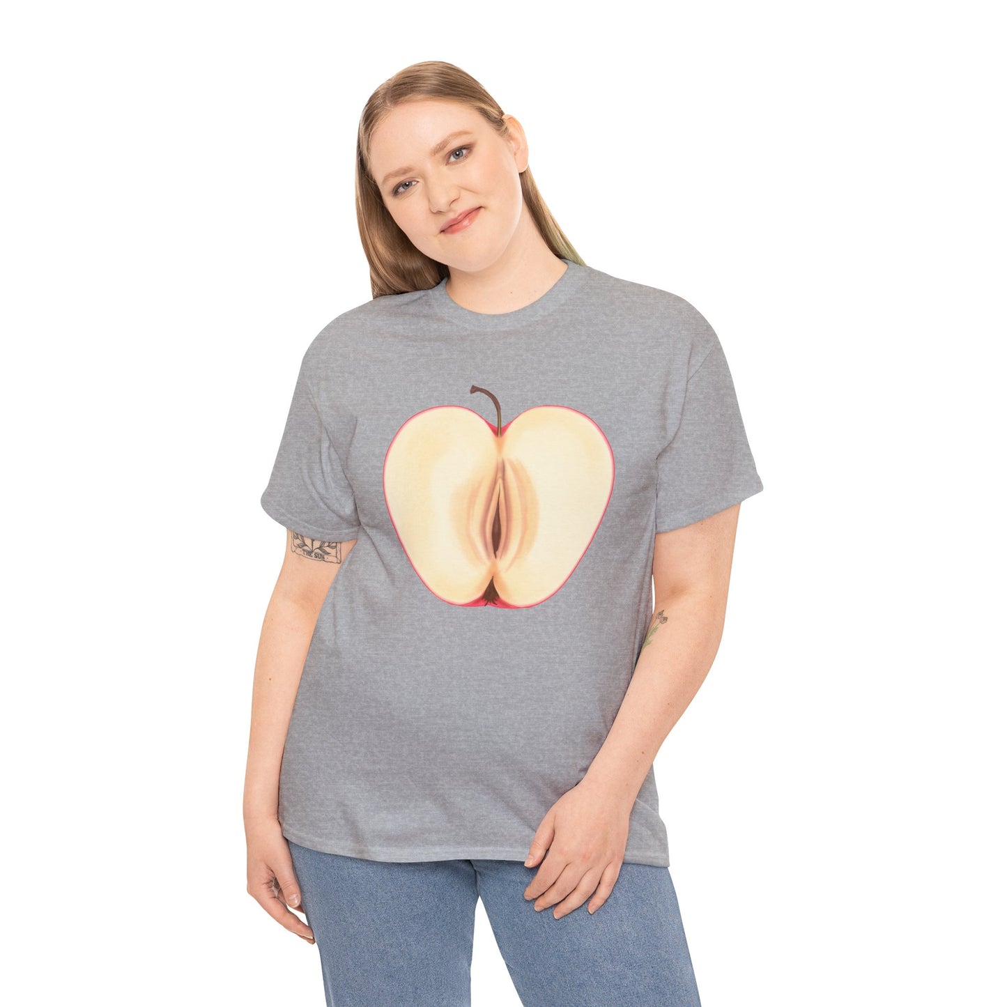 Apple Unisex Heavy Cotton Tee