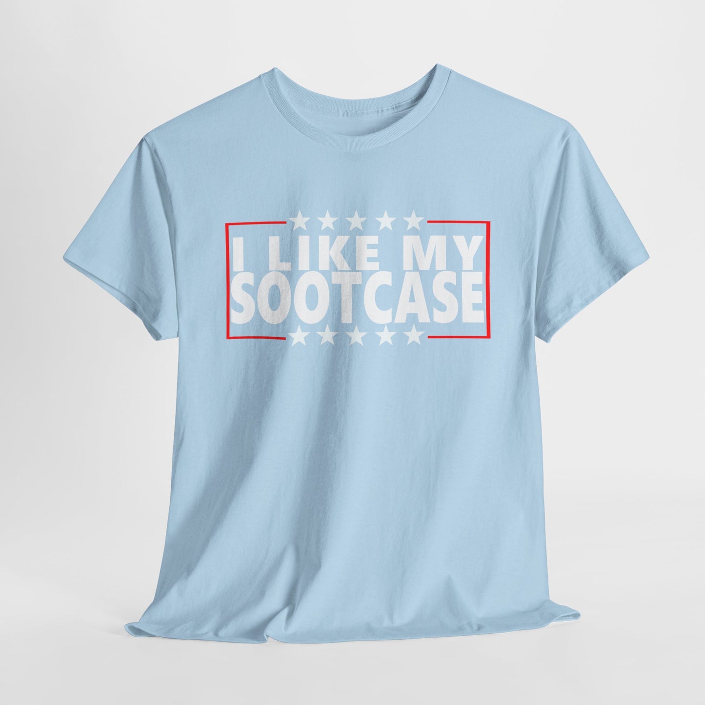 I Like My Sootcase Unisex Heavy Cotton Tee