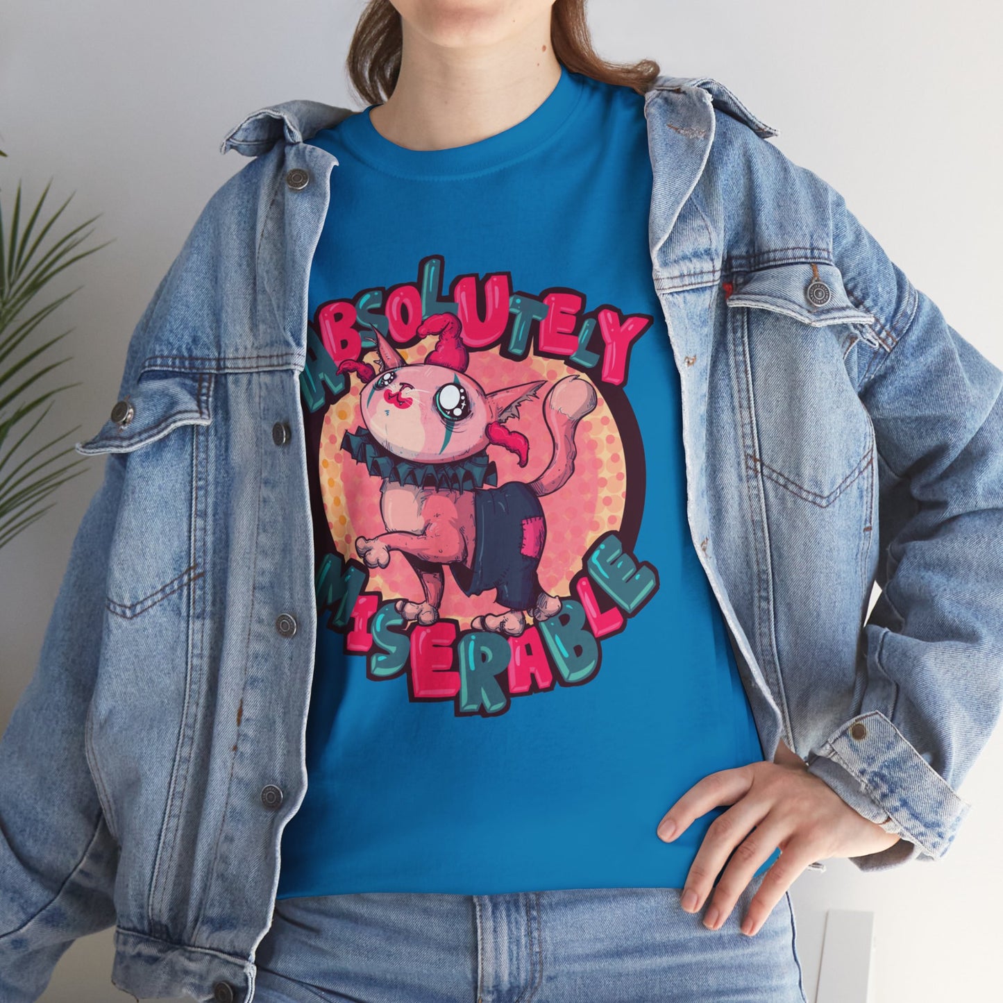 Absolutely Miserable Unisex Heavy Cotton Tee