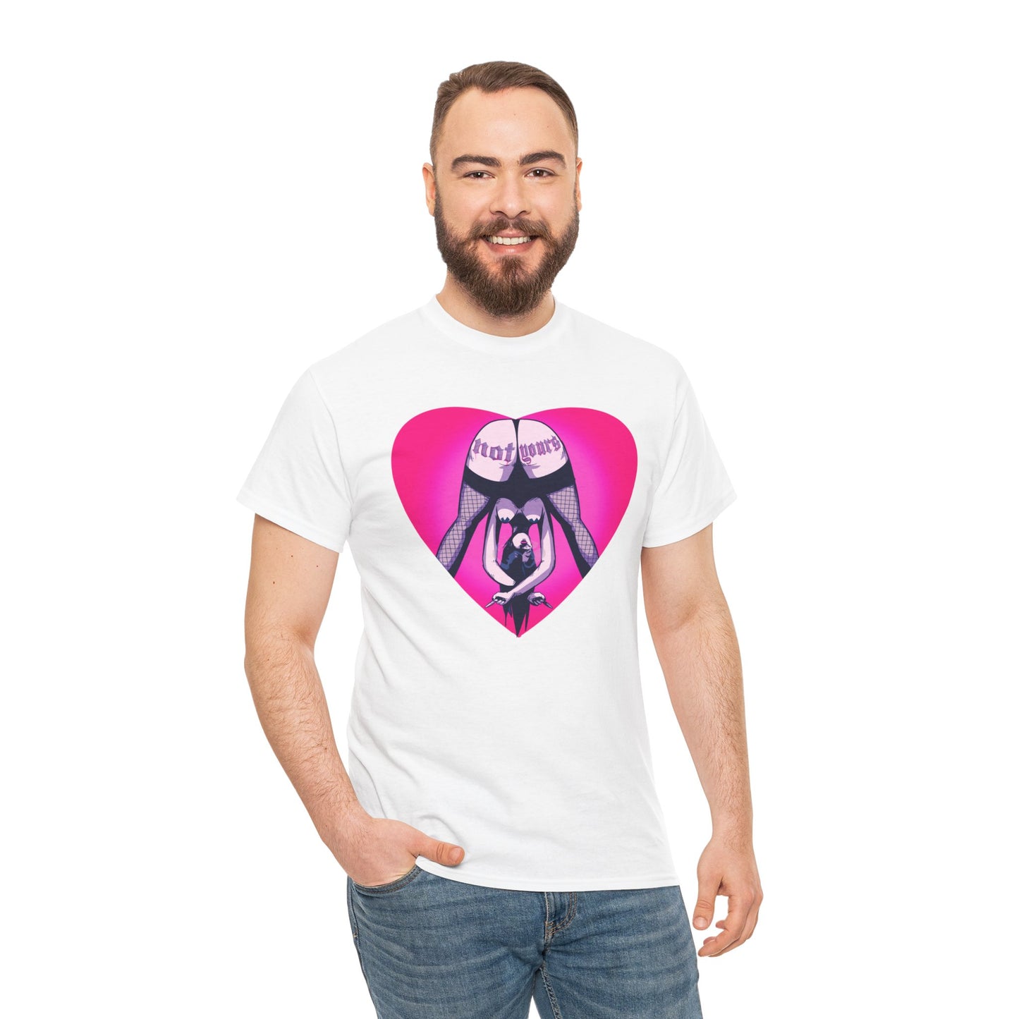 Not Yours Unisex Heavy Cotton Tee