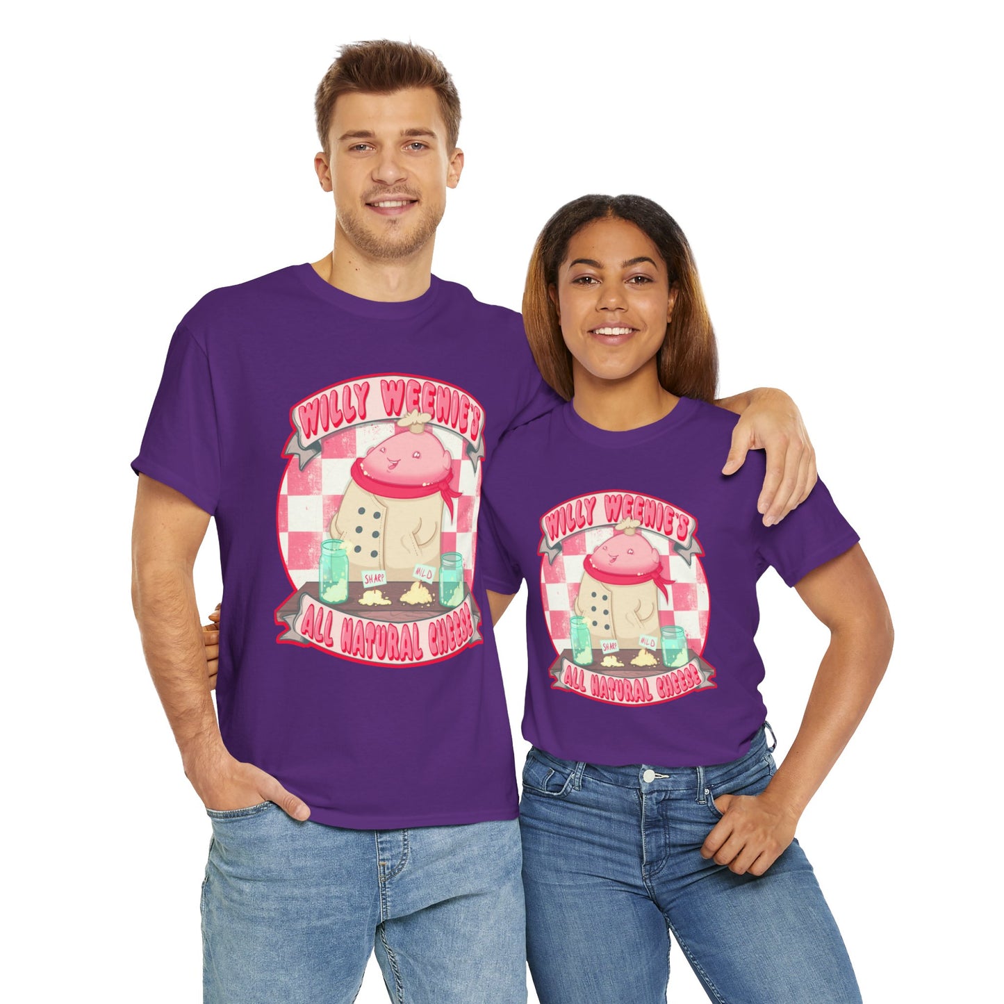 Willy Weenie's Unisex Heavy Cotton Tee