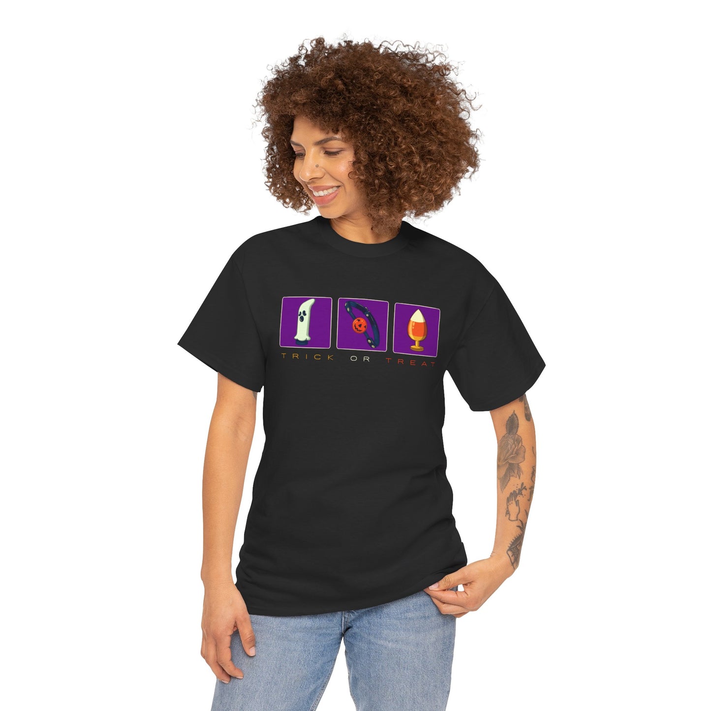 Halloween Toys Unisex Heavy Cotton Tee