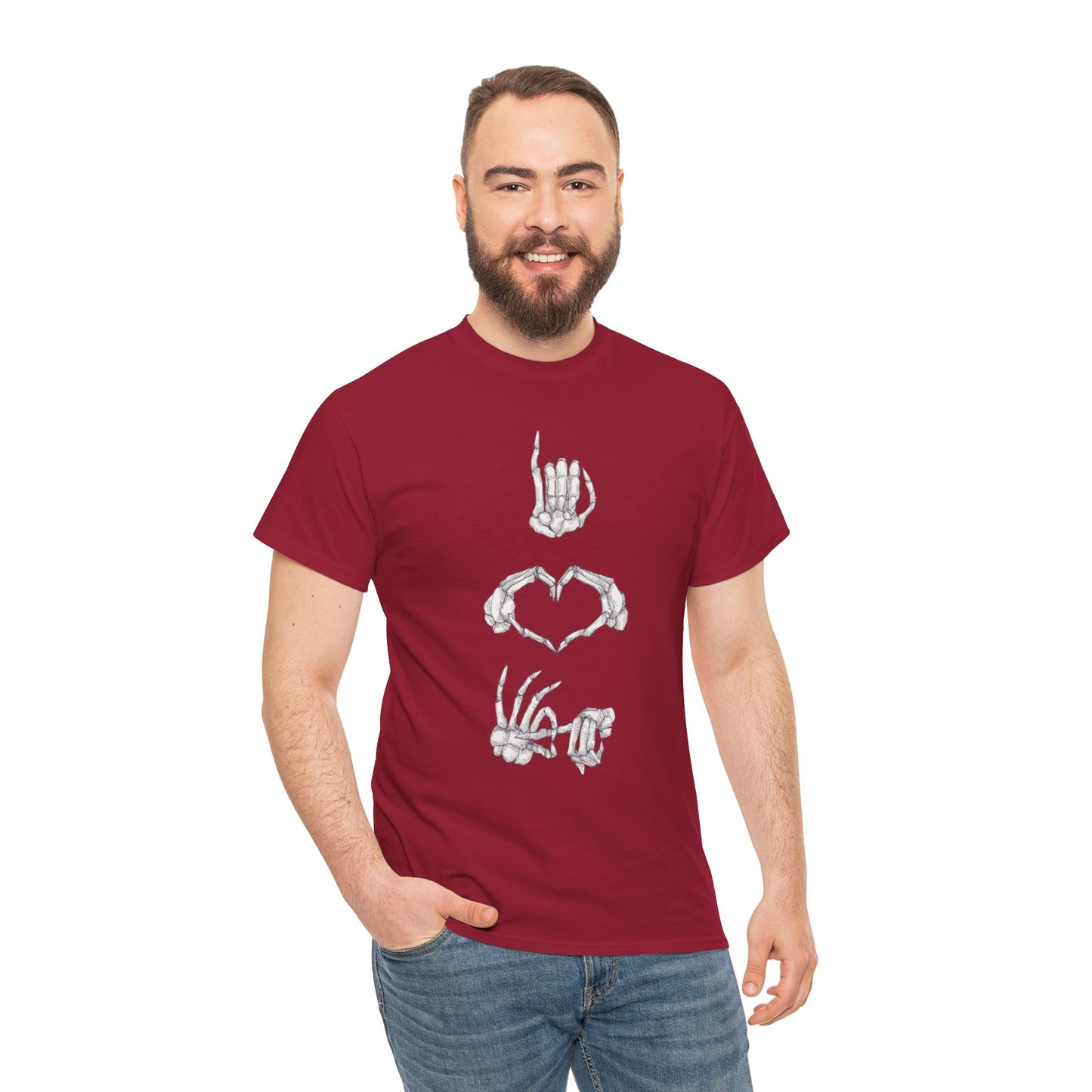 Love To Bone Unisex Heavy Cotton Tee