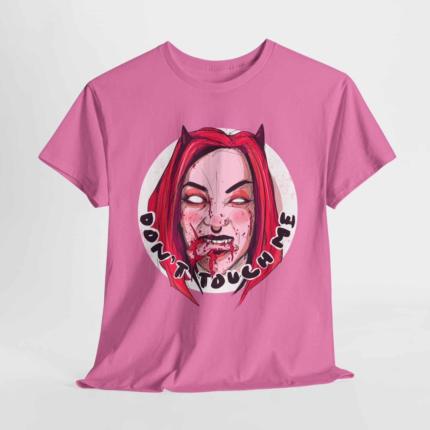 Don't Touch Me Unisex Heavy Cotton Tee
