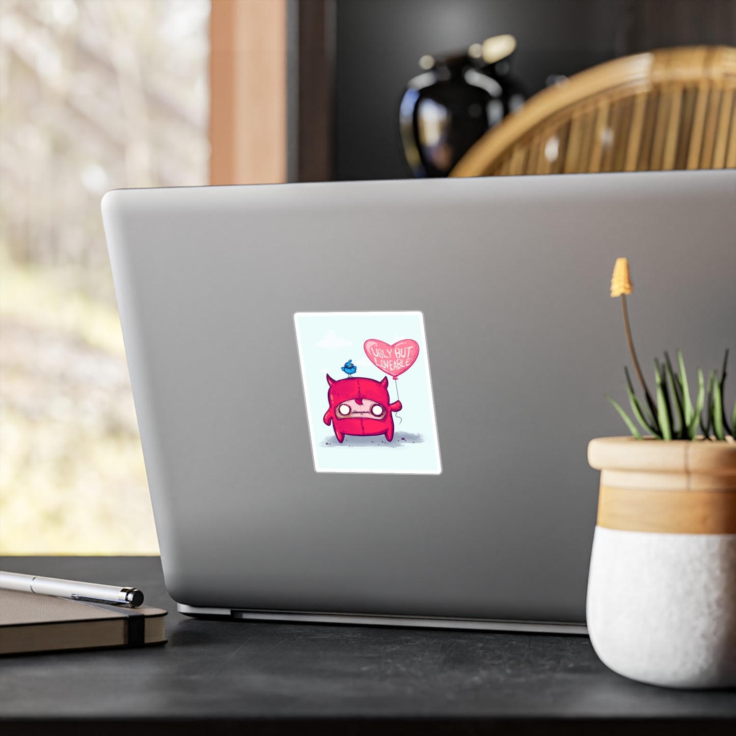 Ugly Boy Kiss-Cut Vinyl Decal