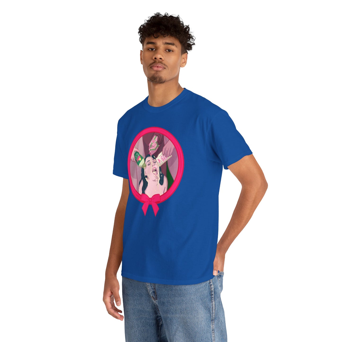 Cum All Ye Facial Unisex Heavy Cotton Tee