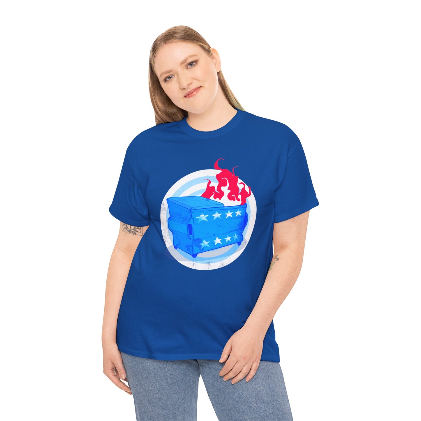 American Dumpster Firre Unisex Heavy Cotton Tee